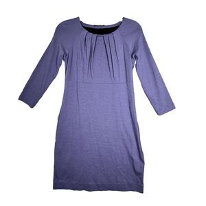 Piazza Sempione Dress Womens Large (IT‎ 48) Purple Jersey Knit Sheath Minimalist